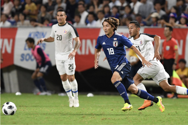 天野選手日本代表